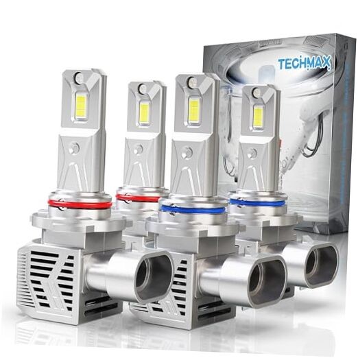 Fog Combo w/18000 RPM Cooling Fan +900% Super Brighter 6500K Xenon 9005+9006
