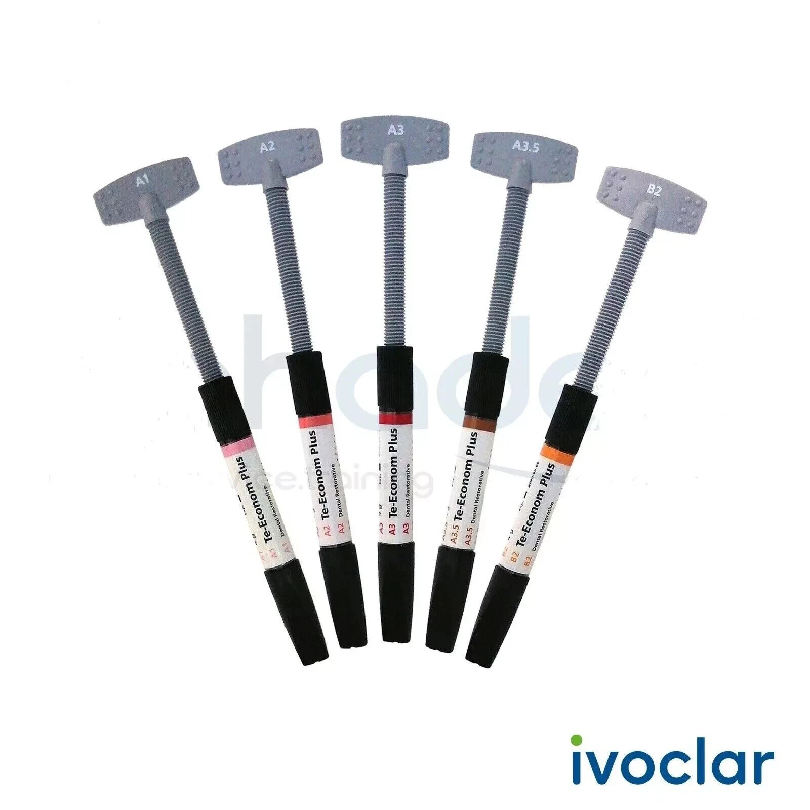 2 X Dental Ivoclar Te-Econom Plus Light-Cure Composite - SHADES & VARIATION