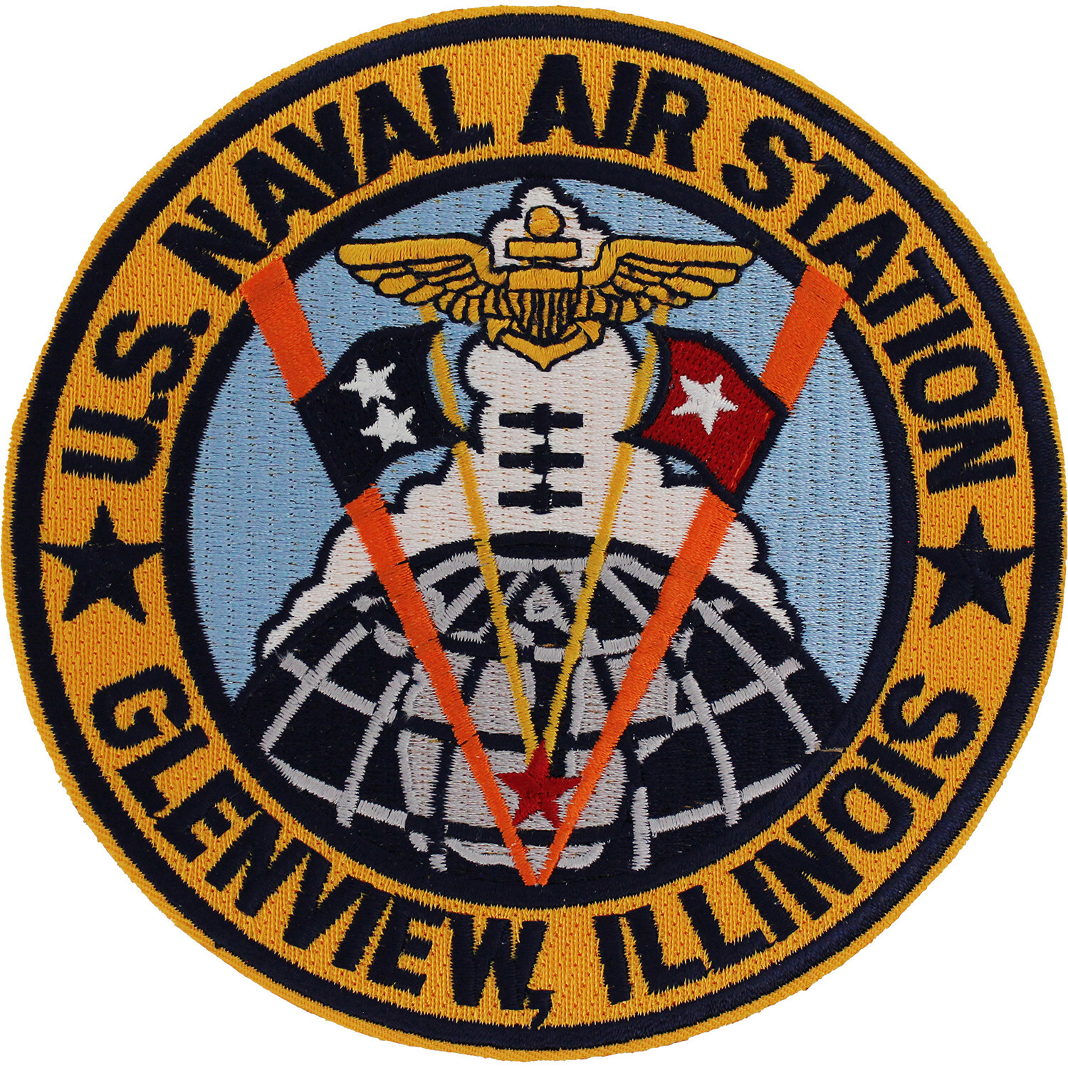 Naval Air Station Glenview, Illinois Patch ( 5" ) P1379