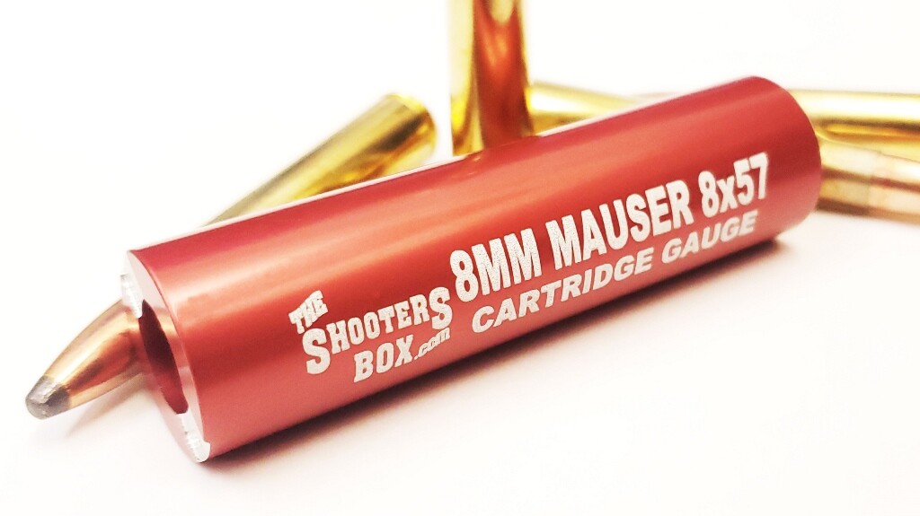 8MM Mauser 8x57 Case & Ammunition Gauge - For Checking Your Ammo - Free Ship!