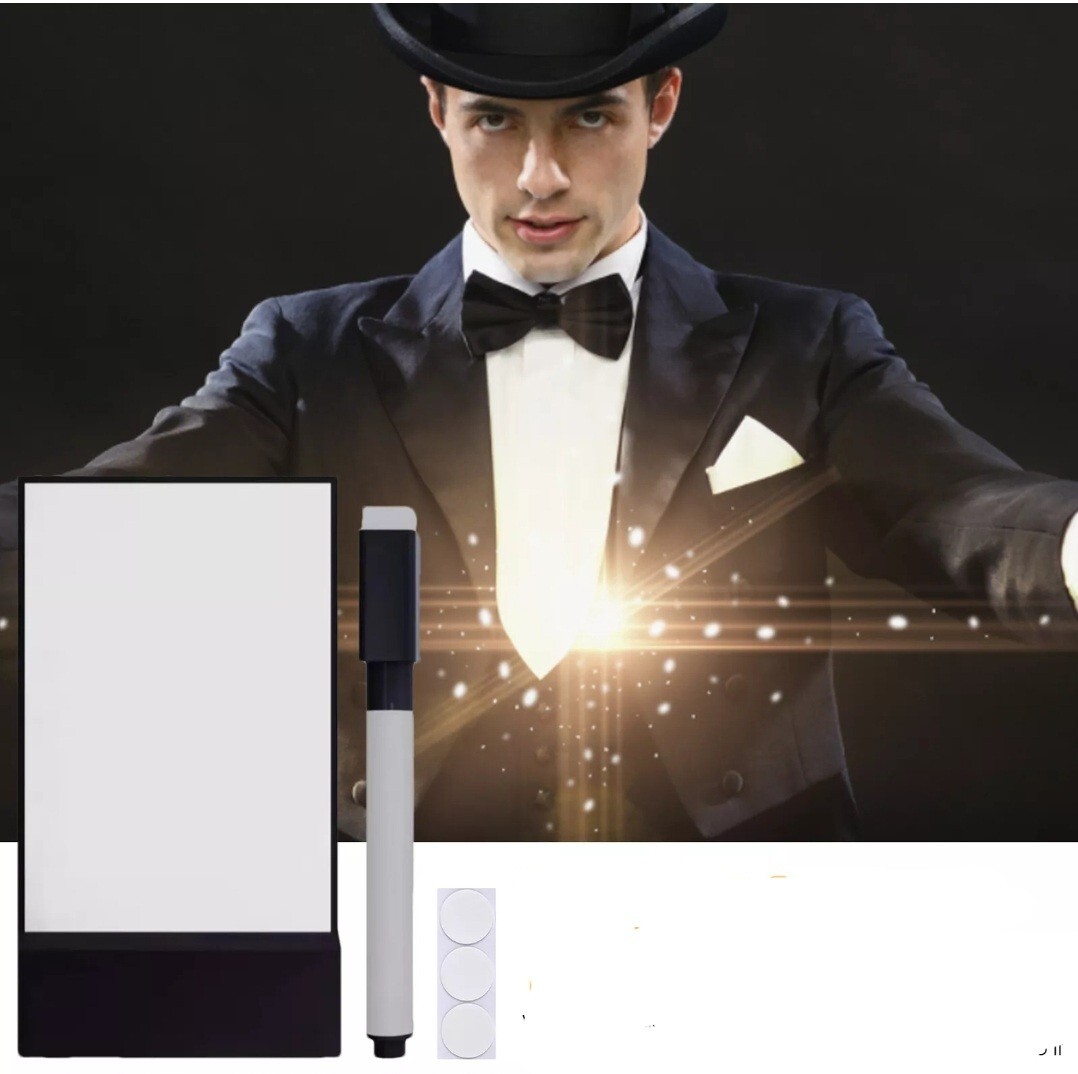 Magic Trick Flick Pad "Draw It, It Appears" Instant Change Gimmick T15