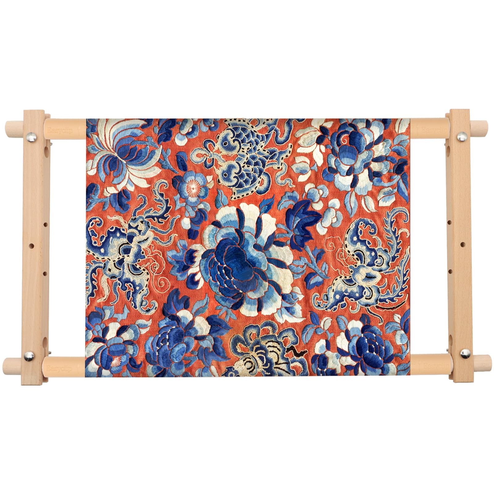 Beech Wood Embroidery Tapestry Scroll Frame, Wooden Cross Stitch Quilting Fra...