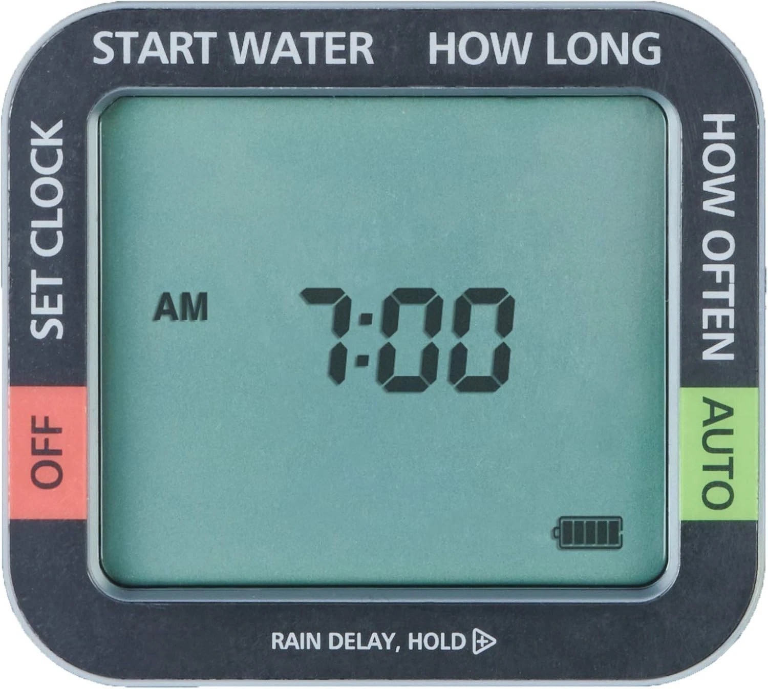 User-Friendly 4-Zone Timer in Chic Black & Yellow - 7- Included
