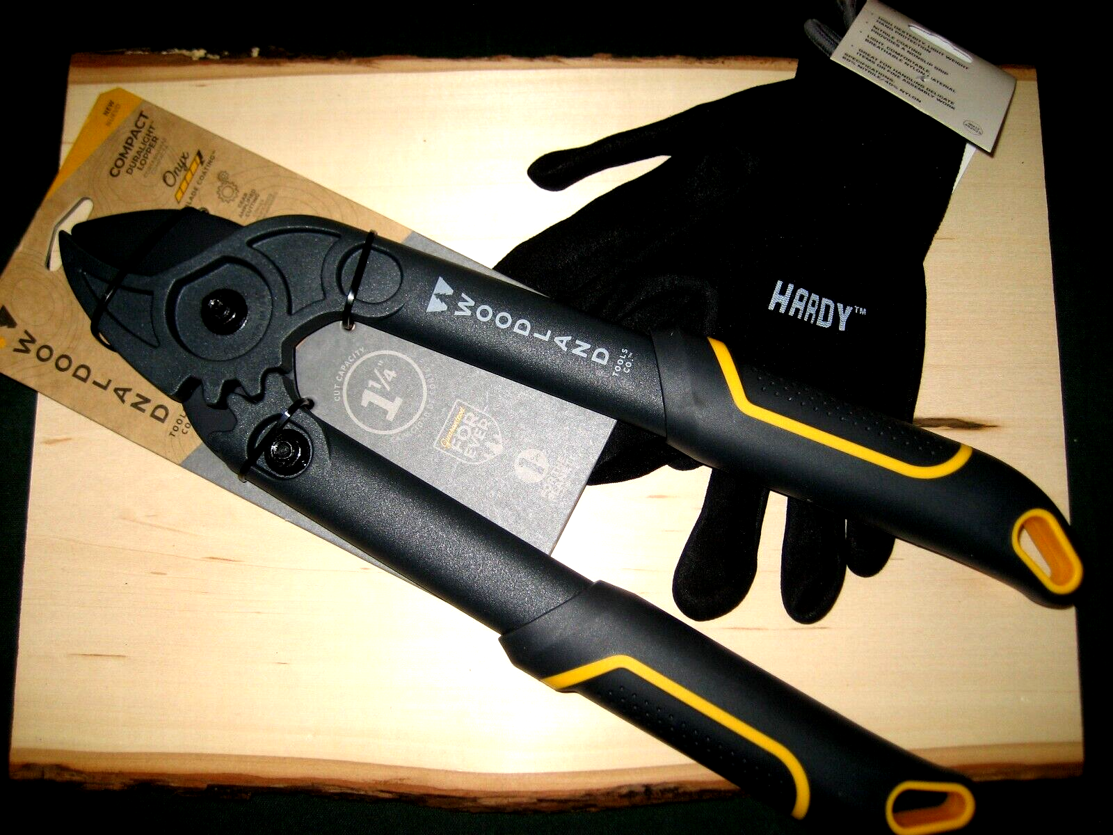 WOODLAND DURALIGHT(TAKE ANY WHERE) COMPACT LOOPER + WORK/FIELD GLOVES