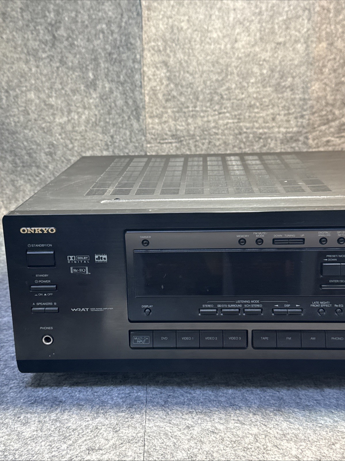 Onkyo AV Receiver TX-DS575 Digital AM-FM Stereo DTS Surround Bundle
