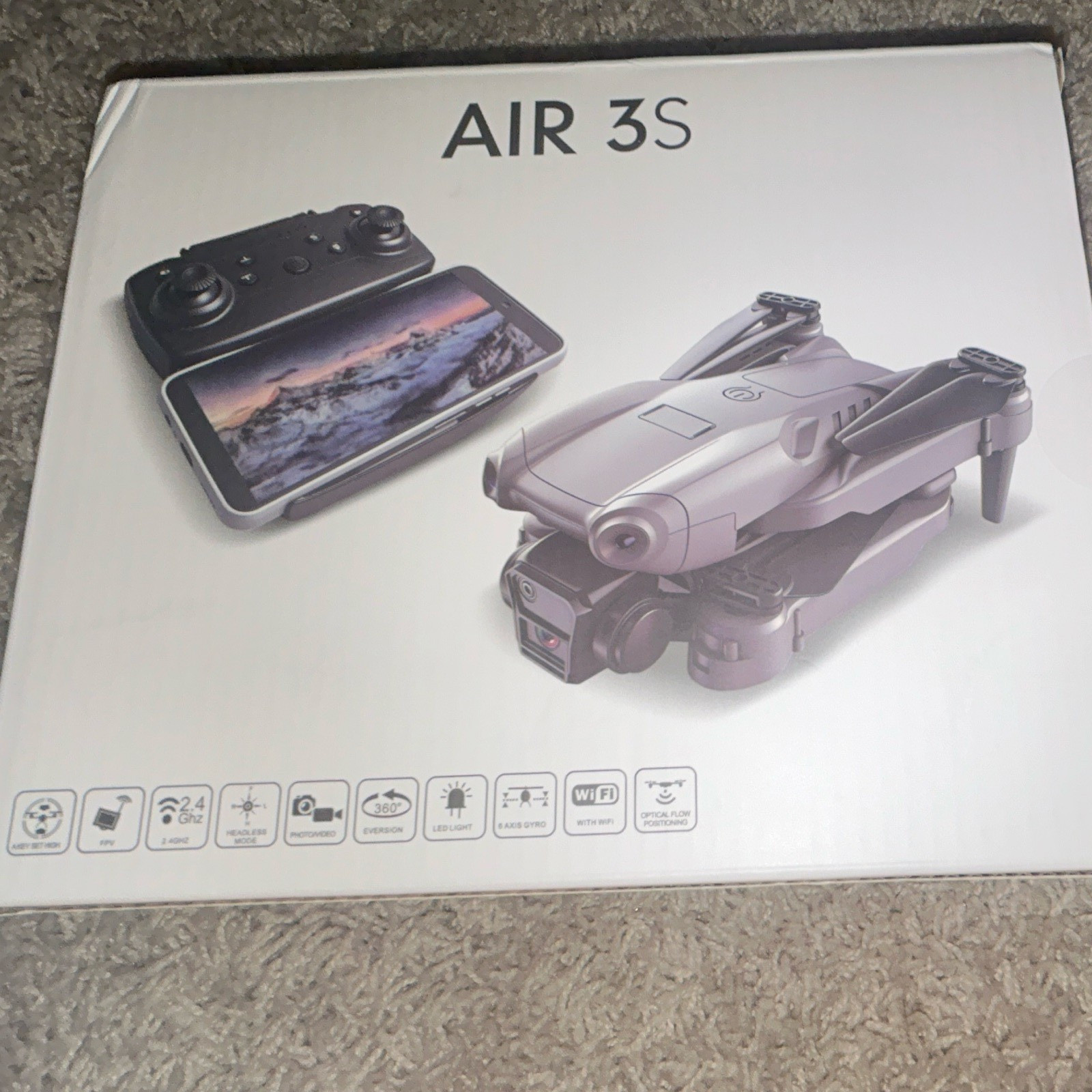 AIR 3S Ready-to-Fly GPS Camera Drone Wi-Fi RTH 45min  249g 20KM (Box)