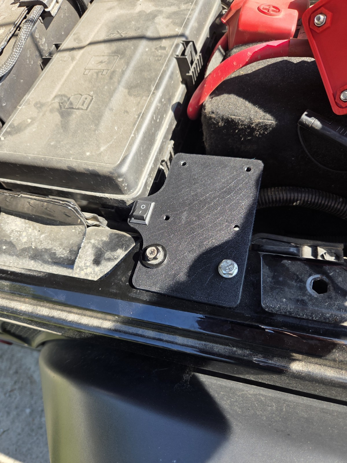 Jeep JL/JT Wrangler And Gladiator Winch Cutoff Switch Mount