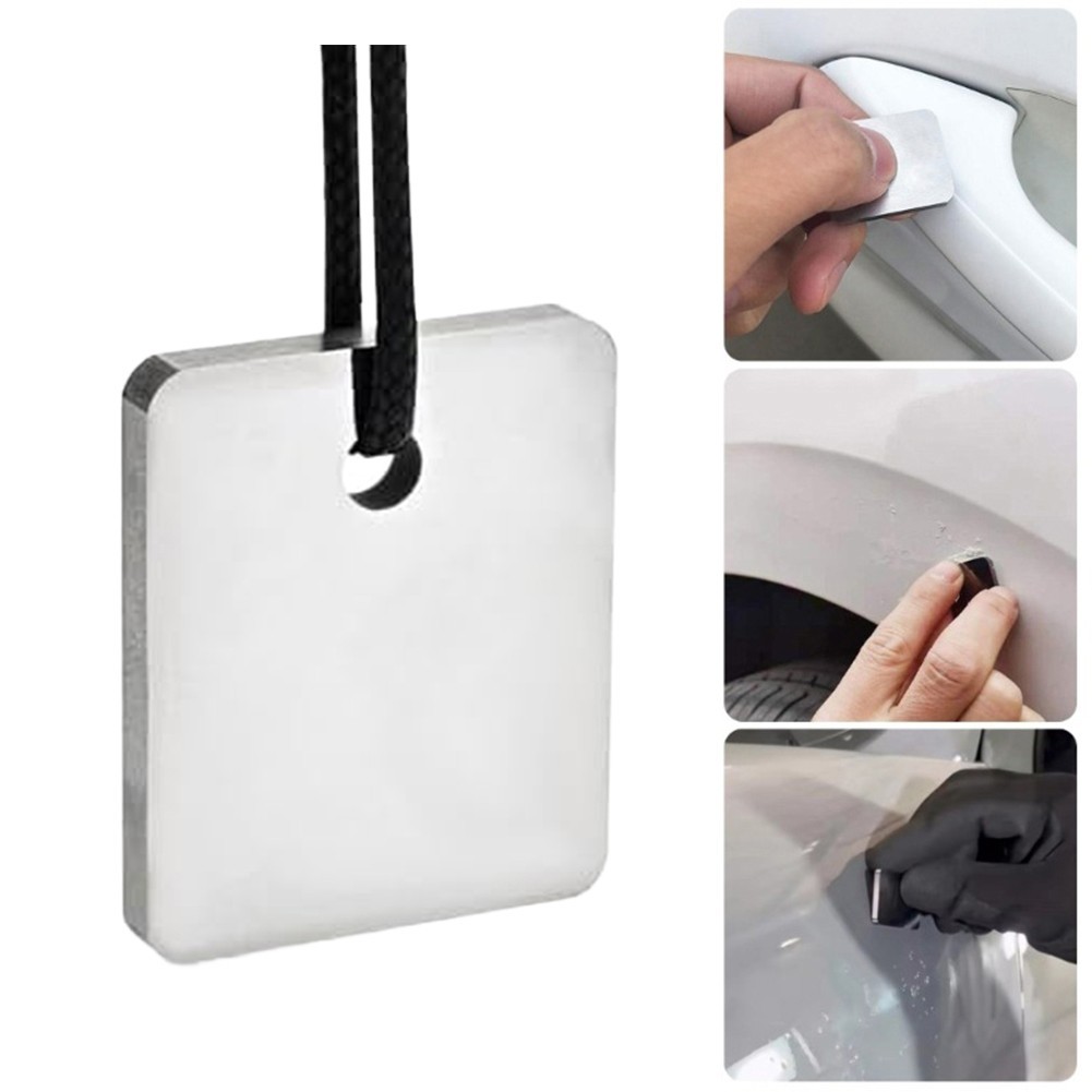 Car Paint Stain Removal Scraper with Ergonomic Handle and Precise Cutting Blade