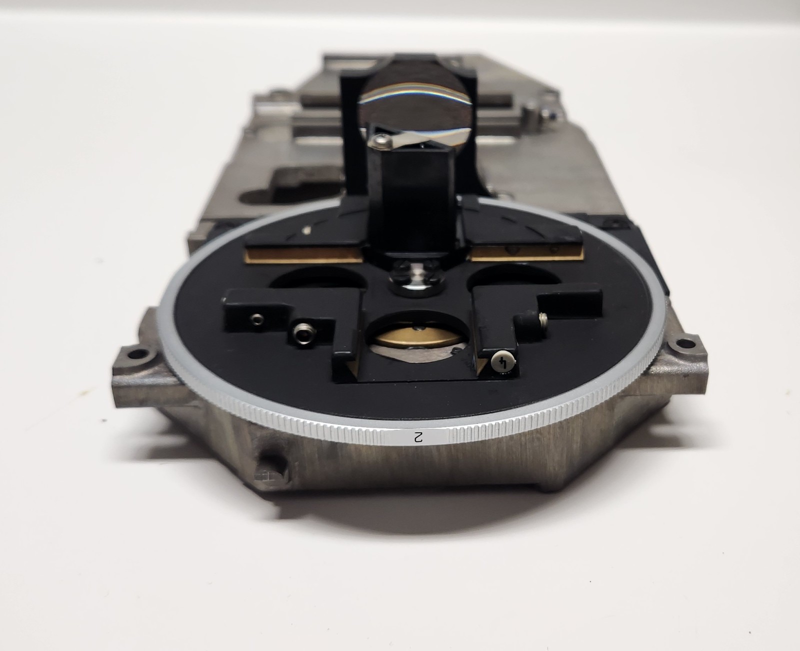 Leica Microscope Fluorescence Filter Cube Turret Attachment DMRB DMR DMRBE #2