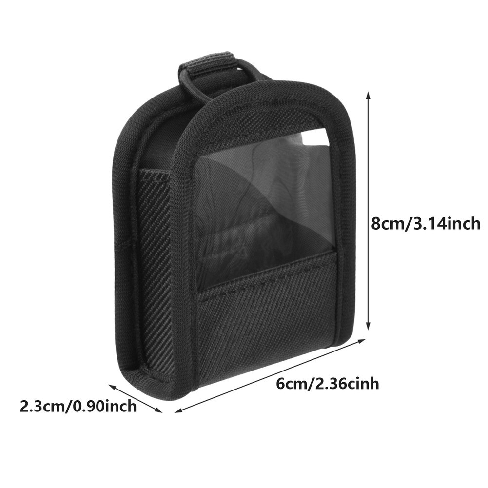 Portable Wireless Bodypack Transmitter Pouch Transparent Design High Quality