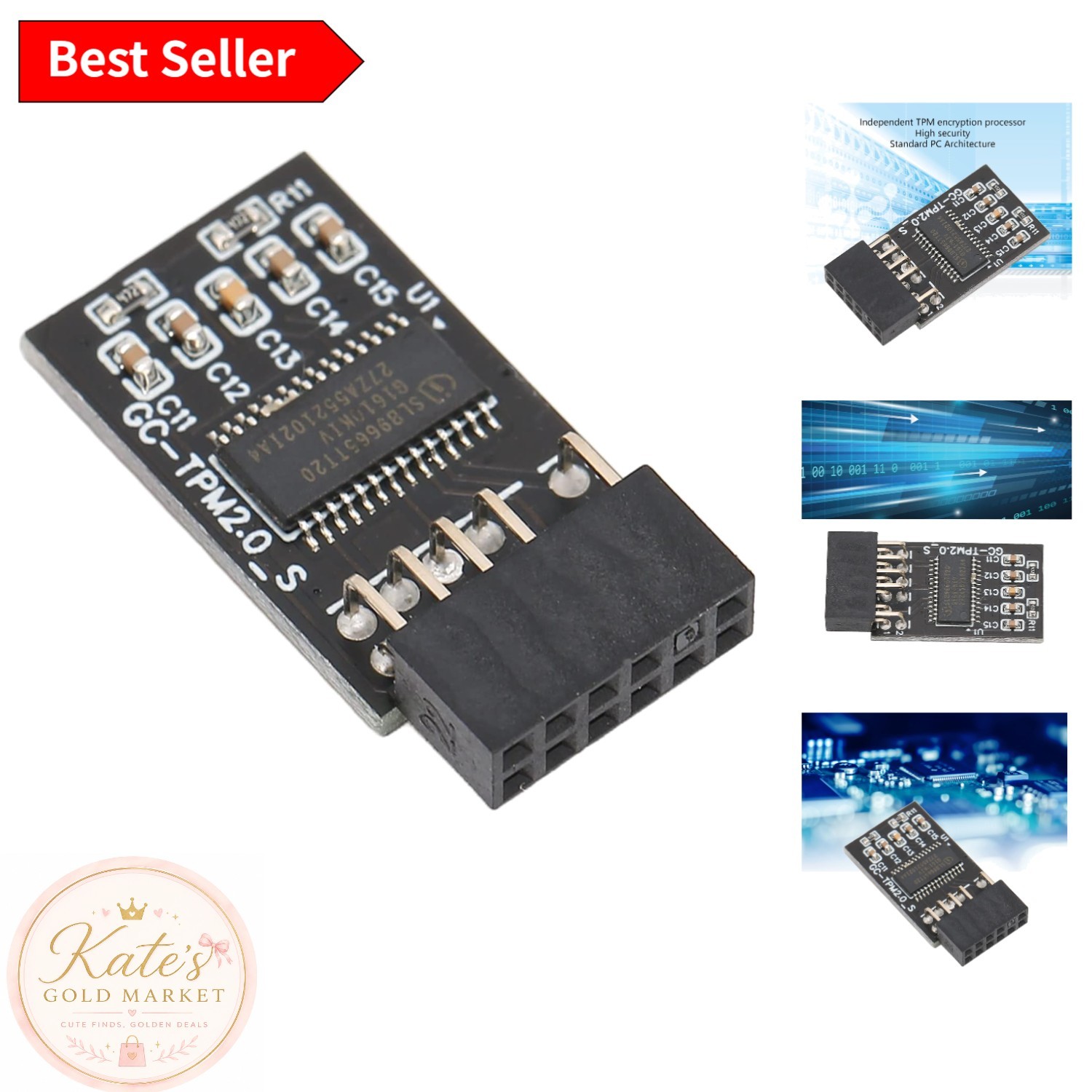 Upgrade Your PC Security: TPM 2.0 Encryption Module for Amd & Intel Chipsets