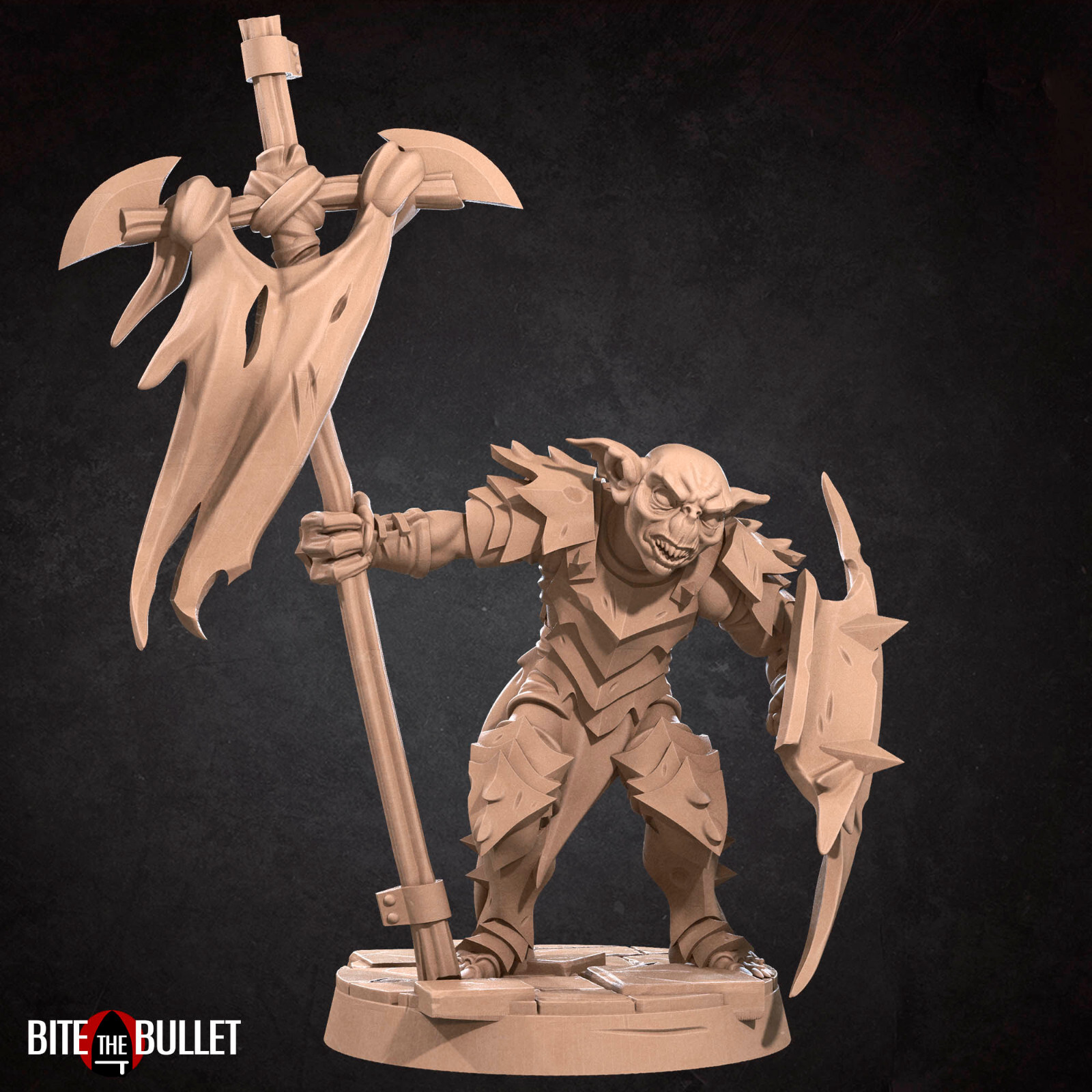 Orc / Goblin Banner - Bite the Bullet - Dungeons and Dragons