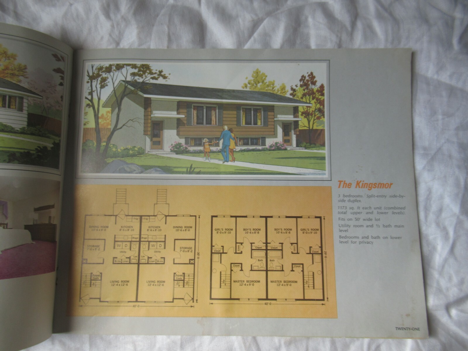 1973 Nelson manufactured homes RTM catalog architectural floor plans