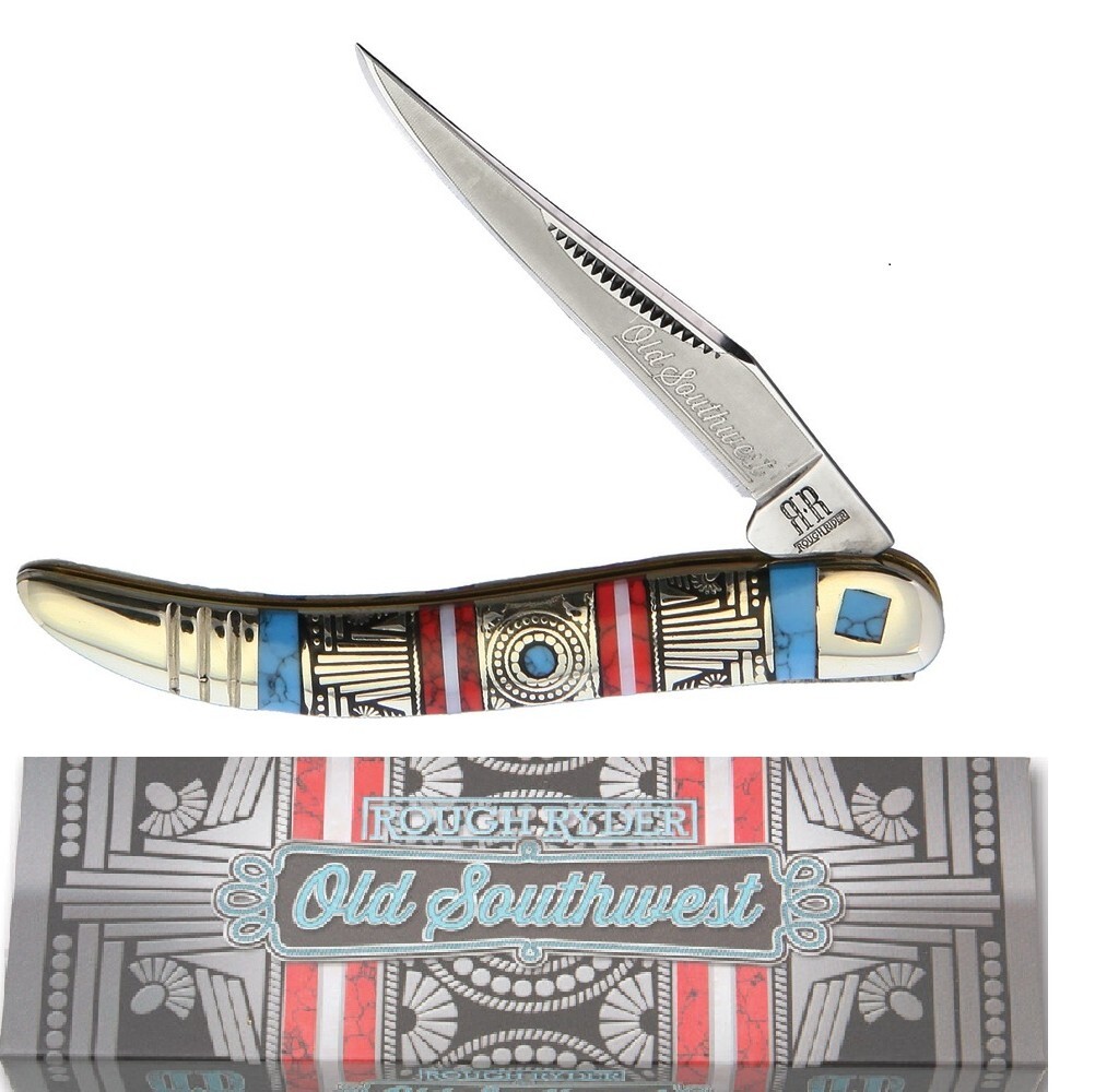Old Southwest Texas Toothpick pocket Knife Rough Ryder 1748