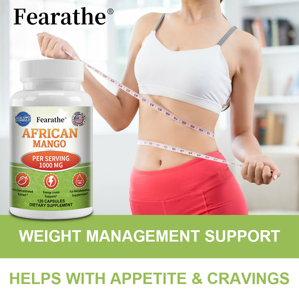 African Mango Extract Weight Loss Supplement, Appetite Control, Boost Metabolism