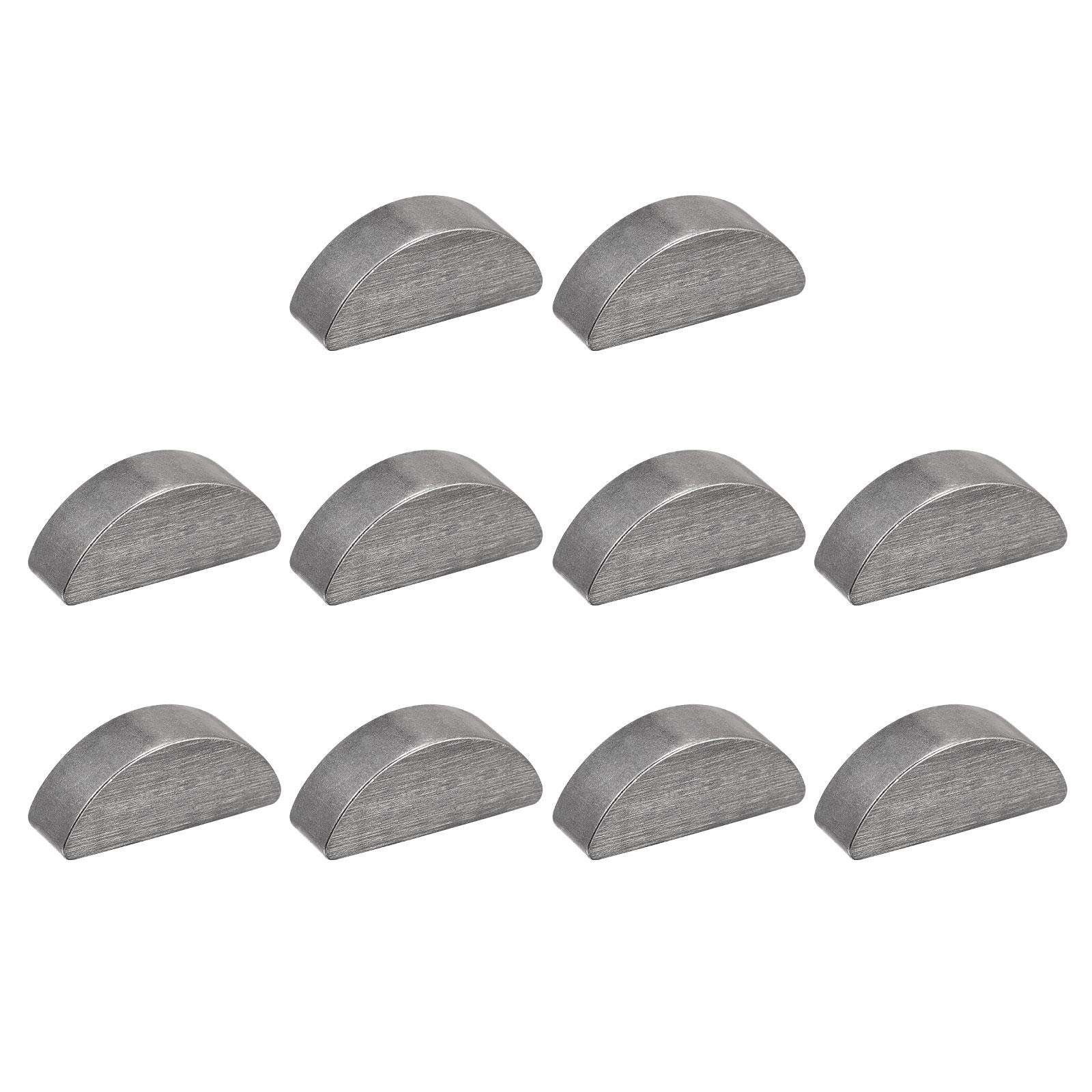 Woodruff Keys, 10pcs Steel 6mm Width x 9mm Height x 22mm Diameter
