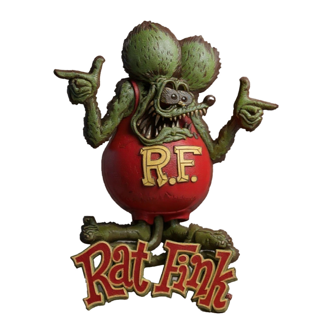 RAT FINK PARTS STICKER DECAL HOT ROD HIGH GLOSS