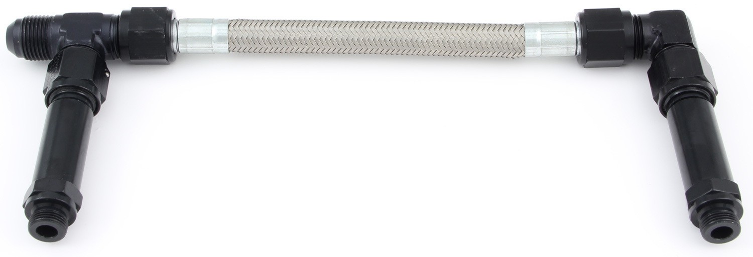Fragola Performance Systems 920027-Bl #8 Pro Stock Fuel Line Kit Demon Black
