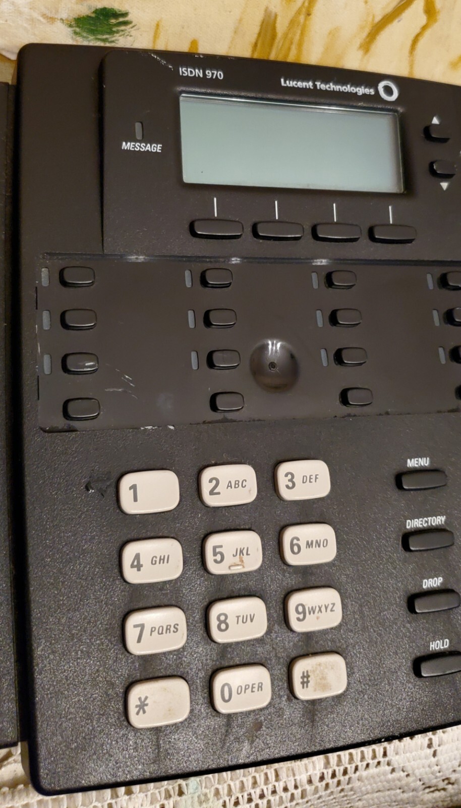 AT&T Lucent ISDN 970 Speaker Telephone 108029208 Untested