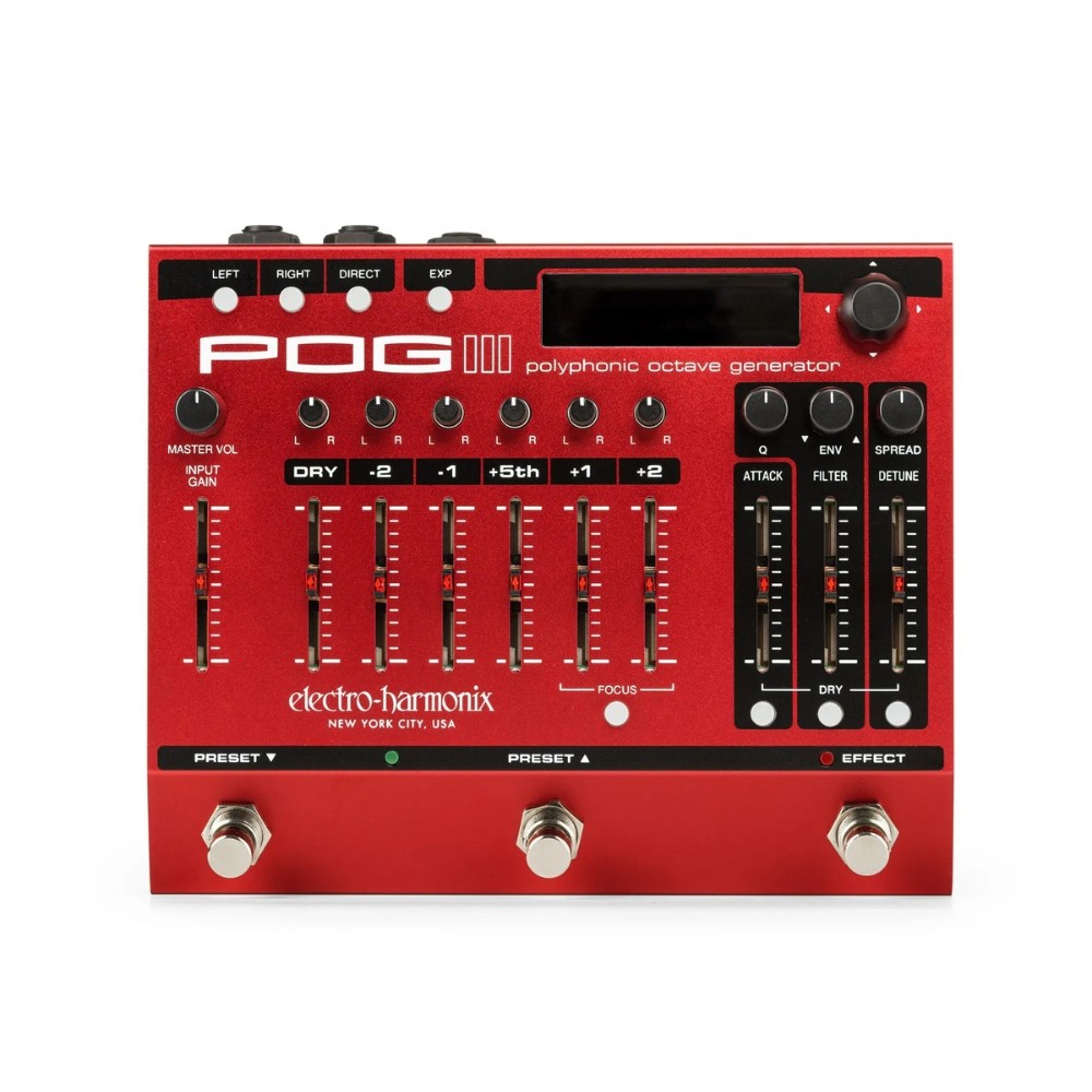 Used Electro-Harmonix POG3 Polyphonic Octave Generator Pedal