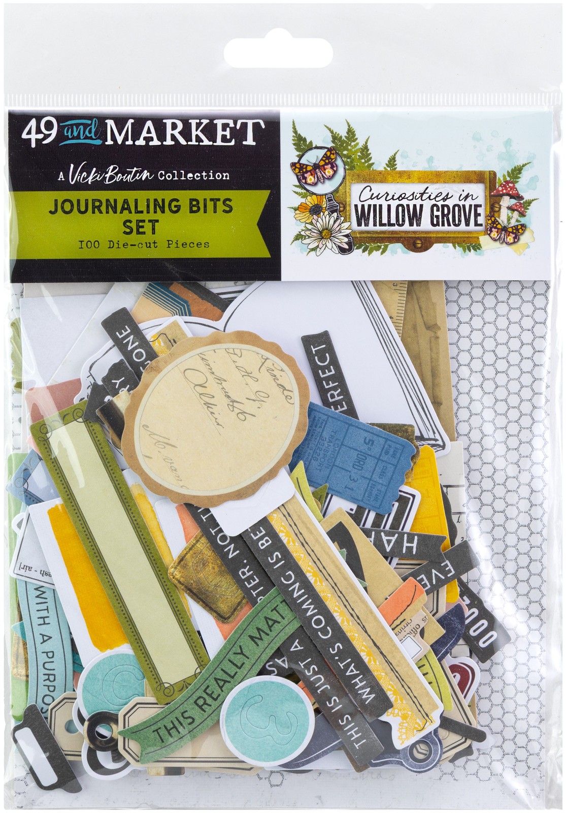Curiosities In Willow Grove Ephemera Set-Journaling Bits