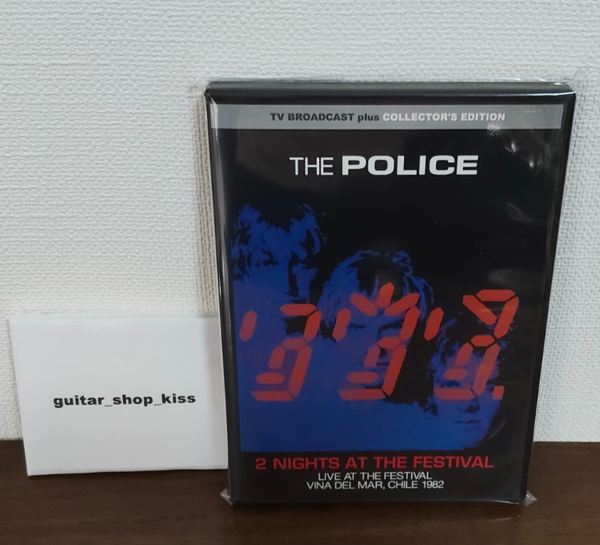 THE POLICE 2 Nights At The Festival 1DVDR Rare Live Collectors Edition