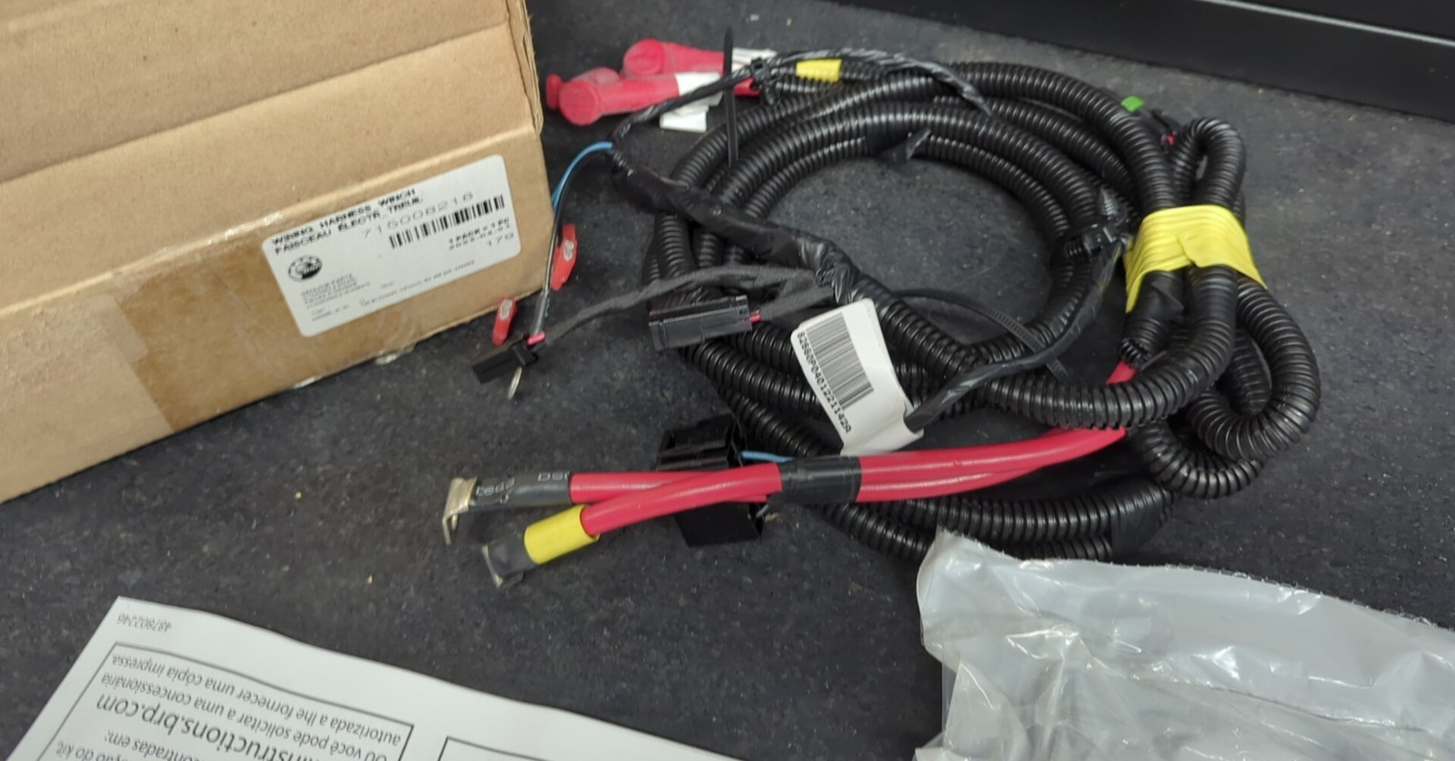 2018-2021 Can-Am Maverick Sport 100 OEM Winch Wiring Harness Kit 715008218