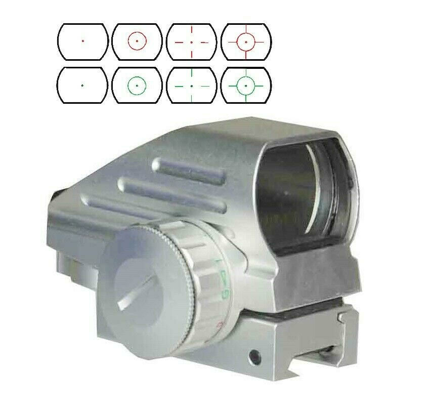 DB TAC INC Heavy Duty CQB Red Dot Sight Red and Green llumination With 4 reticle