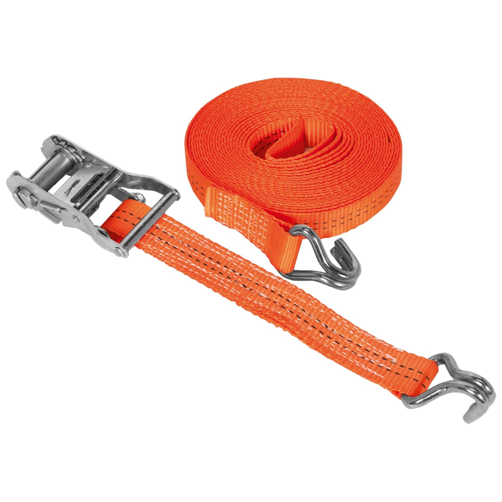 Sealey Ratchet Tie Down 35mm x 10m Polyester Webbing 2000kg Breaking Strength