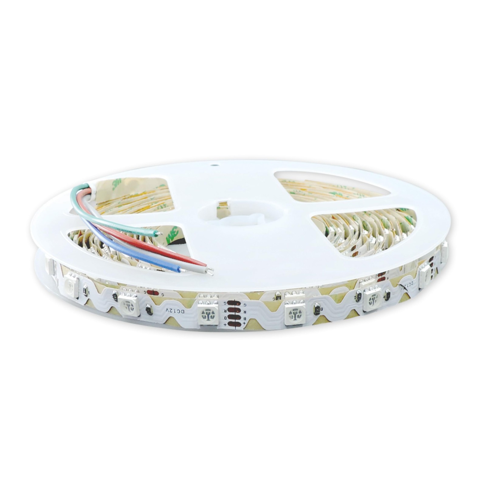 LED Lighting 12V 16.4ft UL 5050 SMD Zig-Zag LED Strip Lights Dimmable 660lm/m...