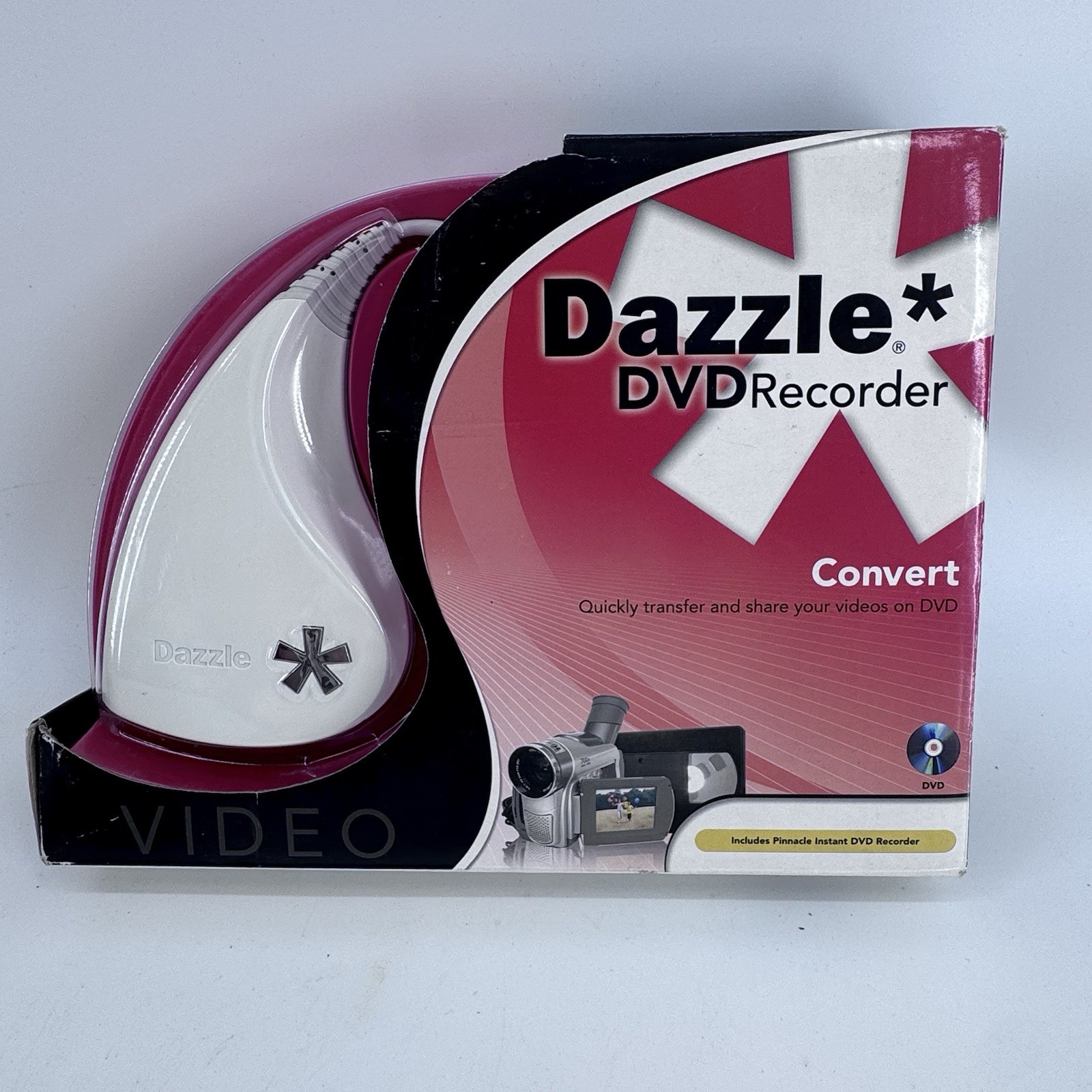 Pinnacle Dazzle DVD Recorder PC Computer USB Video Capture Transfer NEW Sealed