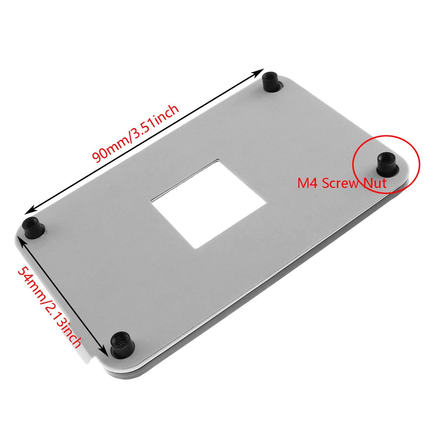 DGZZI AM4 Backplane Back Durable CPU Heatsink Bracket Fan Cooling...