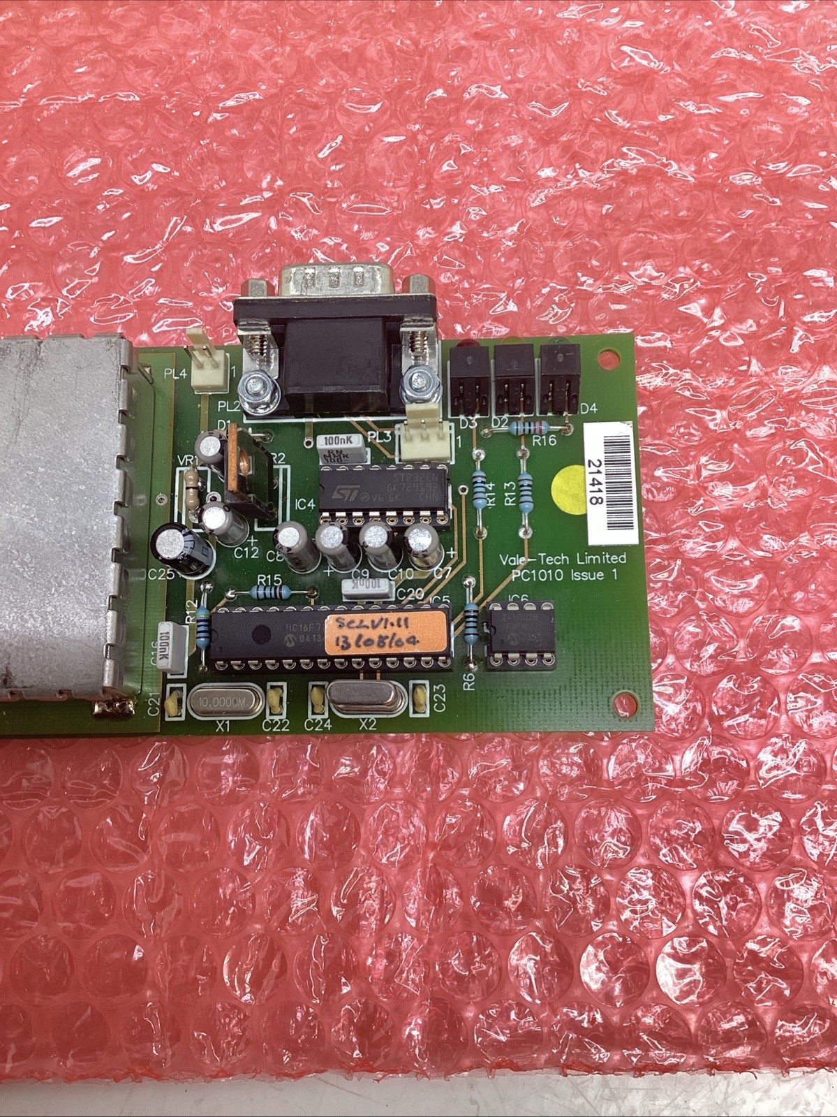 Vale-Tech Limited PC1010 Issue 1 Printed Circuit Board NEW