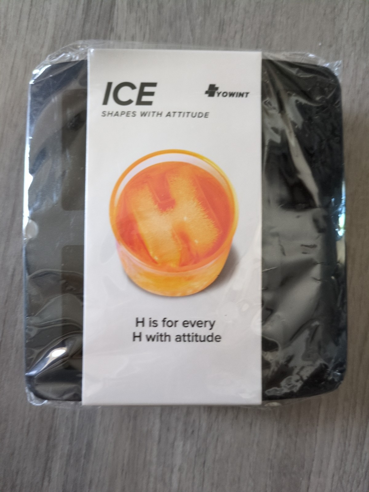Letter H Ice Cube Molds For All Occasion Ice Shapes With Attitude