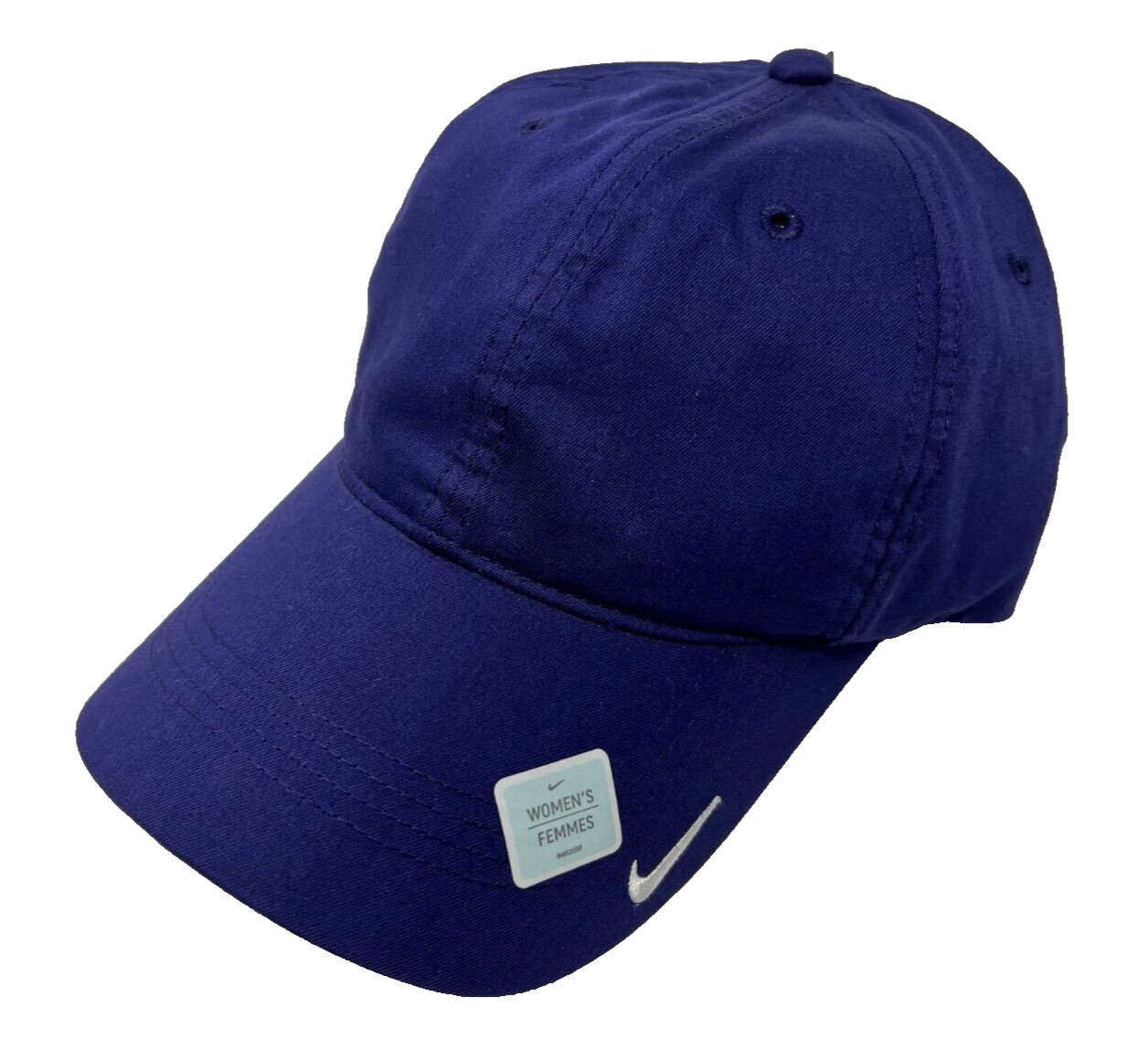 NEW! NIKE Women's DRI-FIT Pickleball Cap Golf/Tennis Hat-Purple/White 380660-427