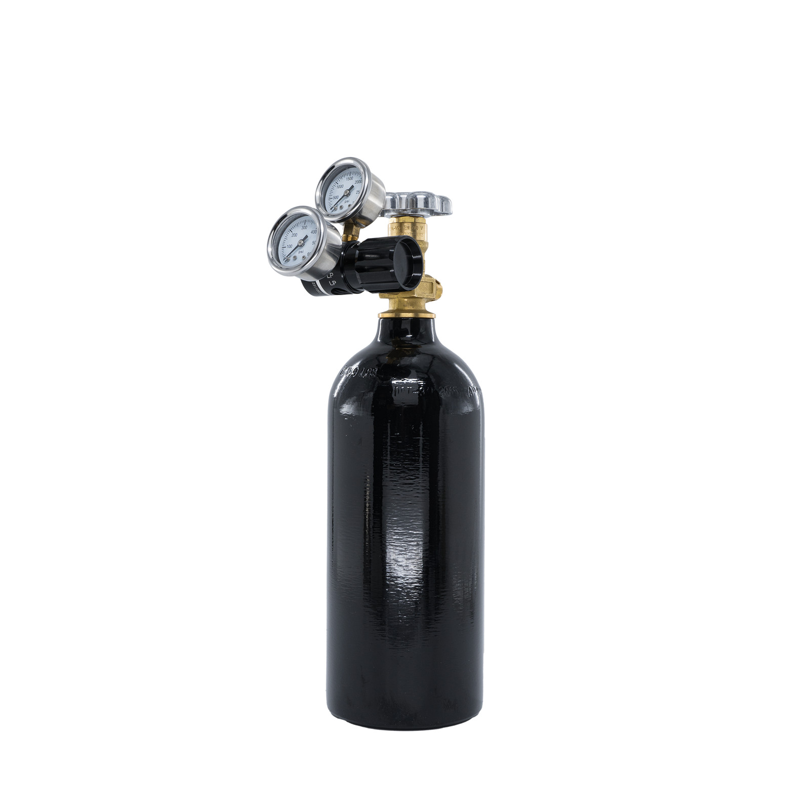 Flo Supply 2.5lb C02 Bottle & Regulator Bundle