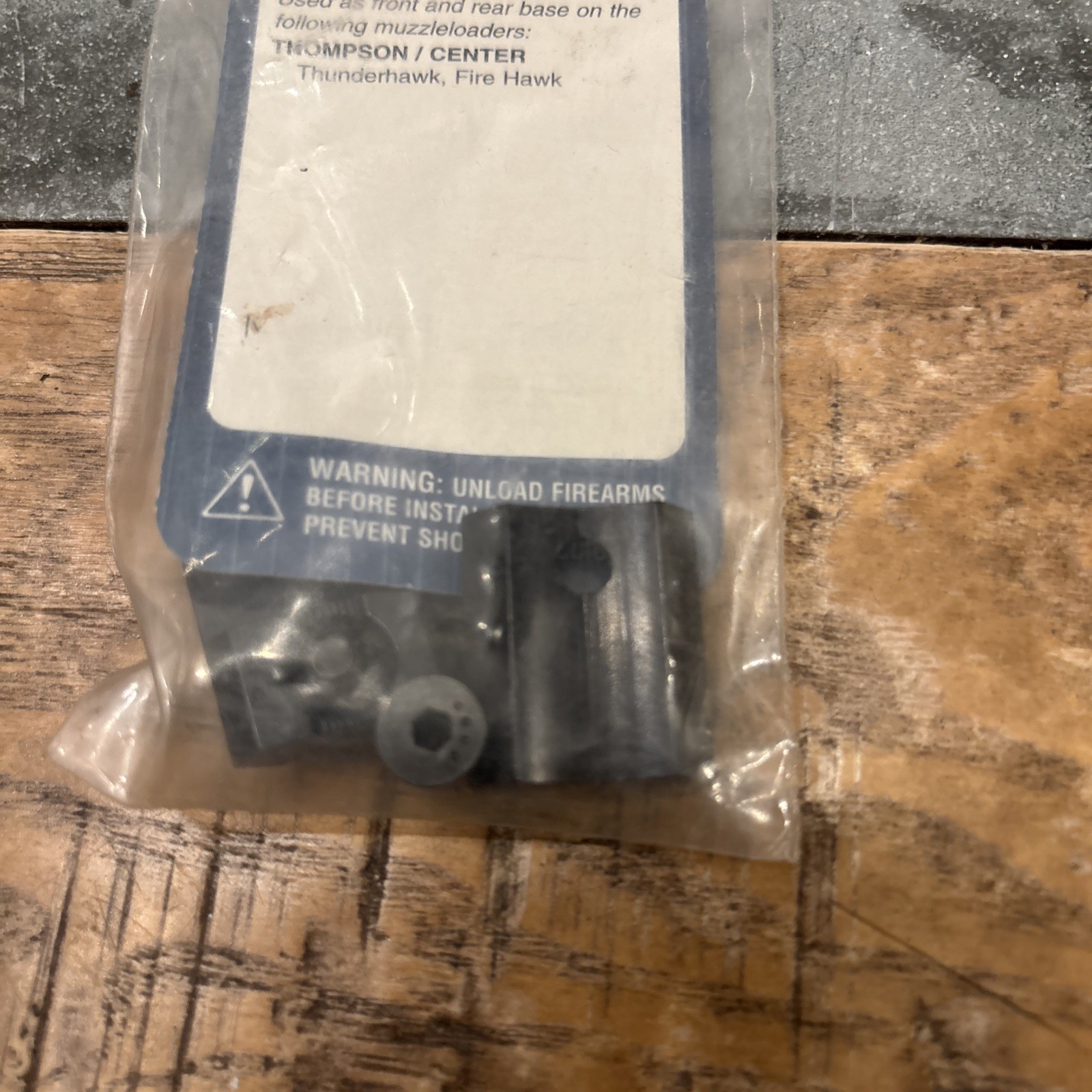 Weaver scope Mount for Thompson Center Thunderhawk, Firehawk - #406- GLOSS