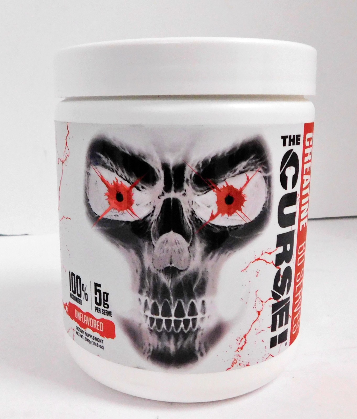 The Curse! Creatine Powder Unflavored 10.6 oz Expires 05/2027 SEALED
