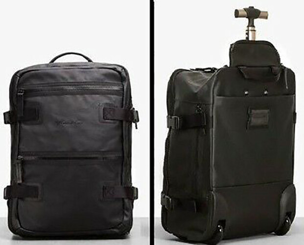 Kenneth Cole New York Luggage Carry On 2 wheel Coated Canvas 19inch NWT RRP$350