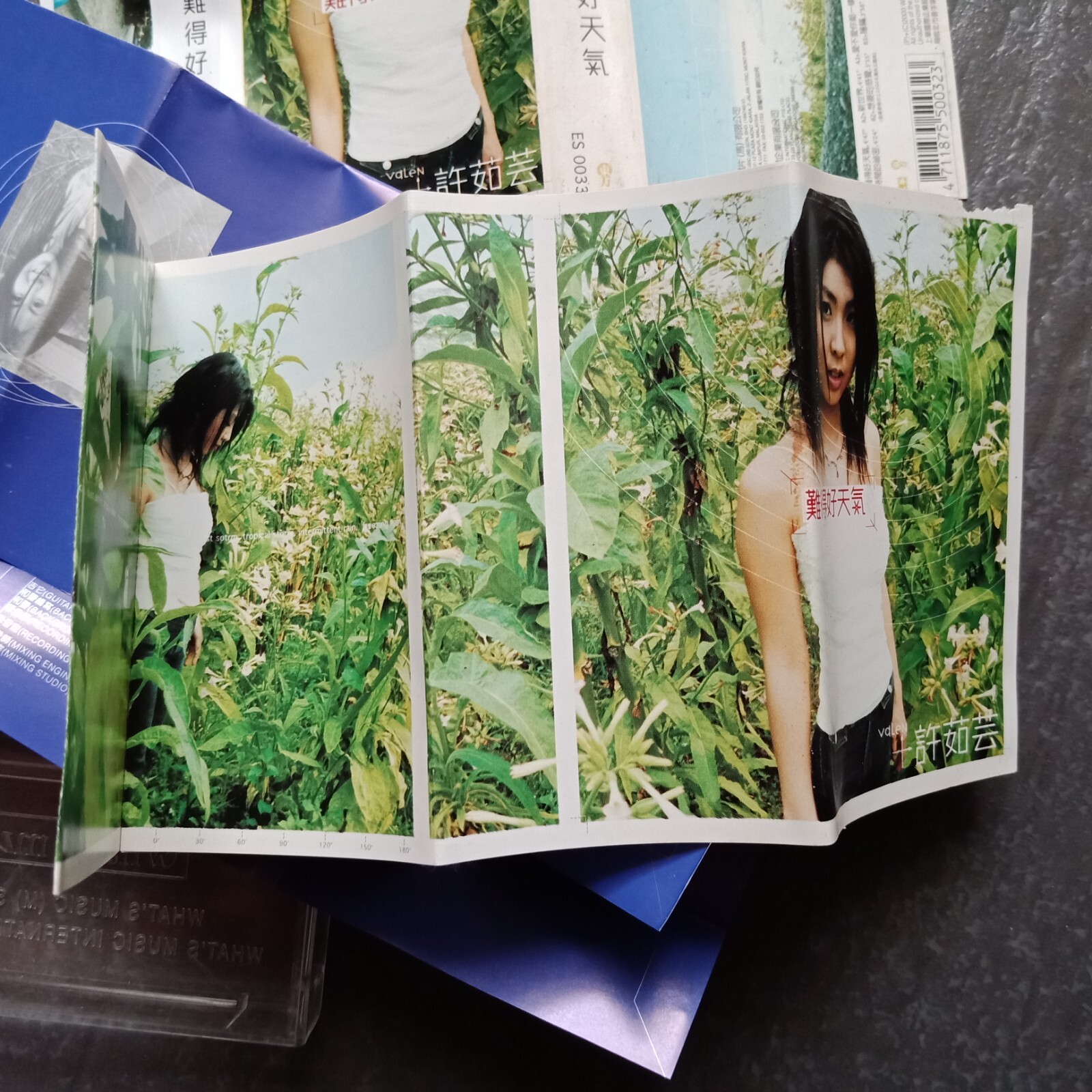B- Valen Hsu 许茹芸 =难得好天气= 马来西亚版 磁带 Malaysia Cassette