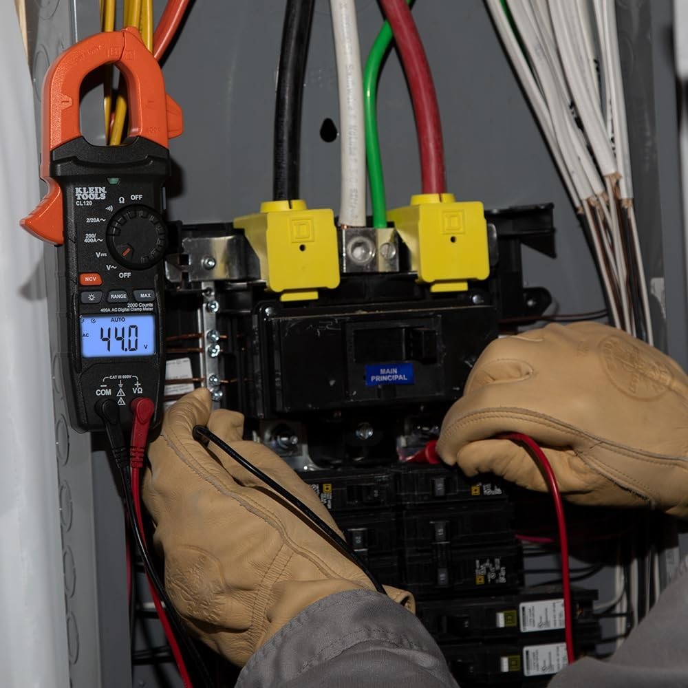 Electrical Testing Kit with Clamp Meter and Non-Contact Voltage Functions