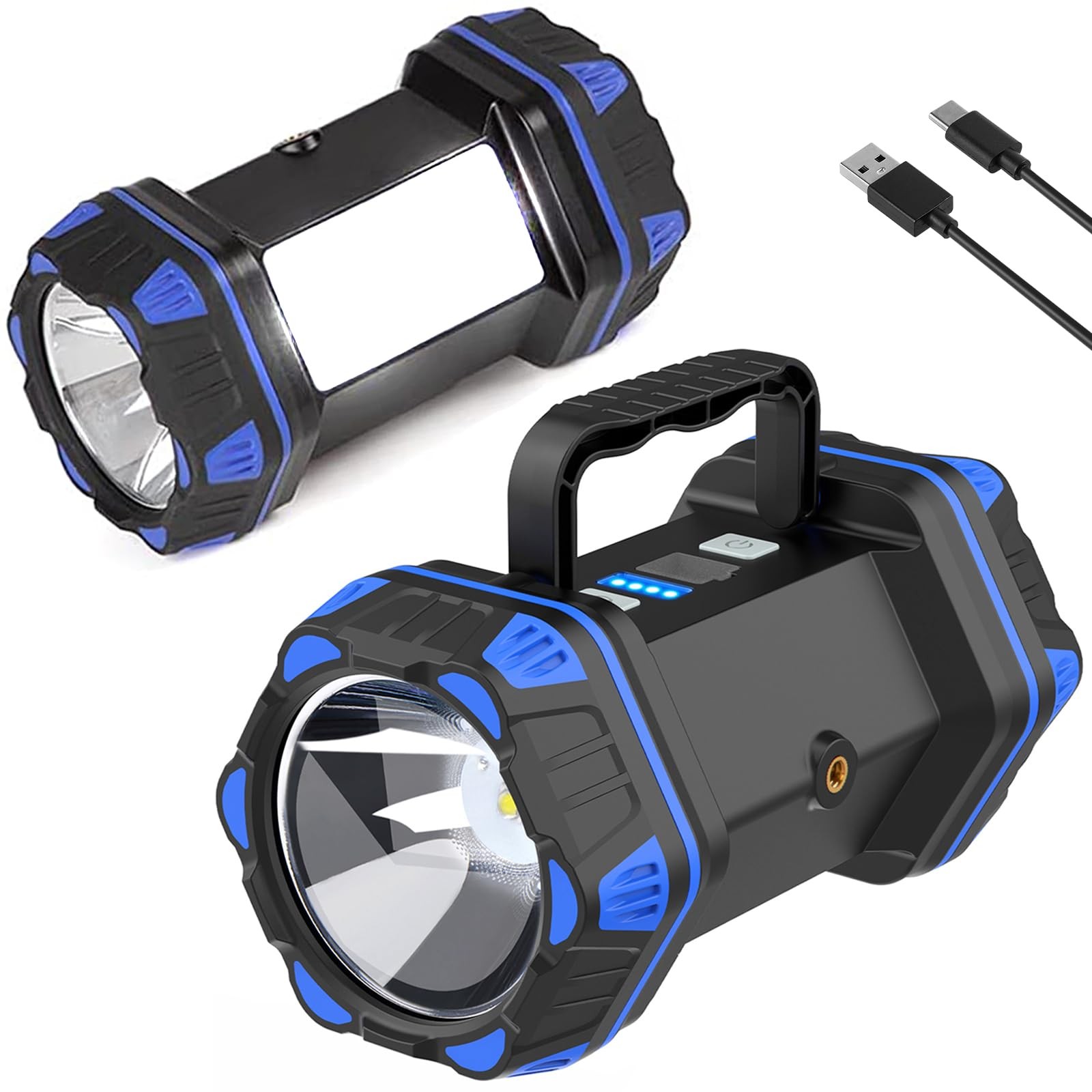 Led Camping Lantern Rechargeable, Camping Flashlight 1500LM, 8 Light Modes, C...