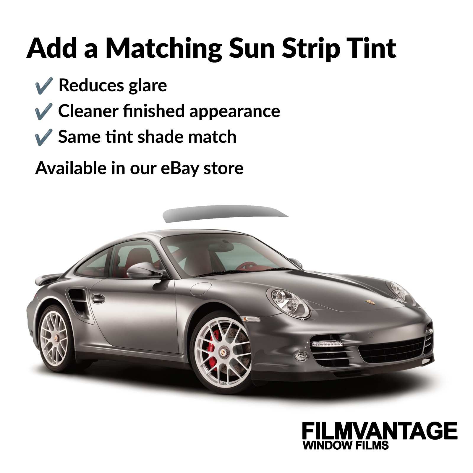ALPINE CERAMIC PRECUT WINDOW TINT KIT FOR FORD ASPIRE 2DR 94-97 SIDE + REAR
