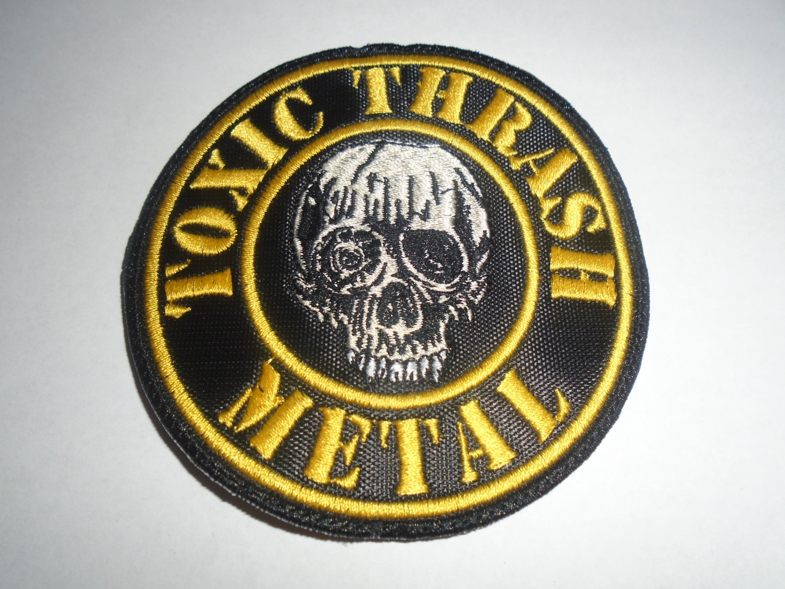TOXIC HOLOCAUST TOXIC THRASH METAL EMBROIDERED PATCH