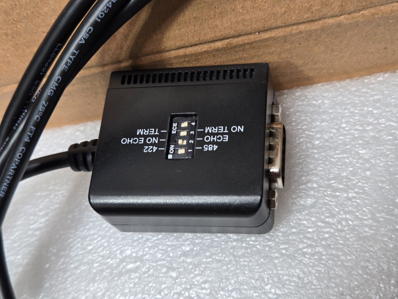 Star Tech 6ft Pro RS422/485 USB Serial Cable Adapter W/Com Retention