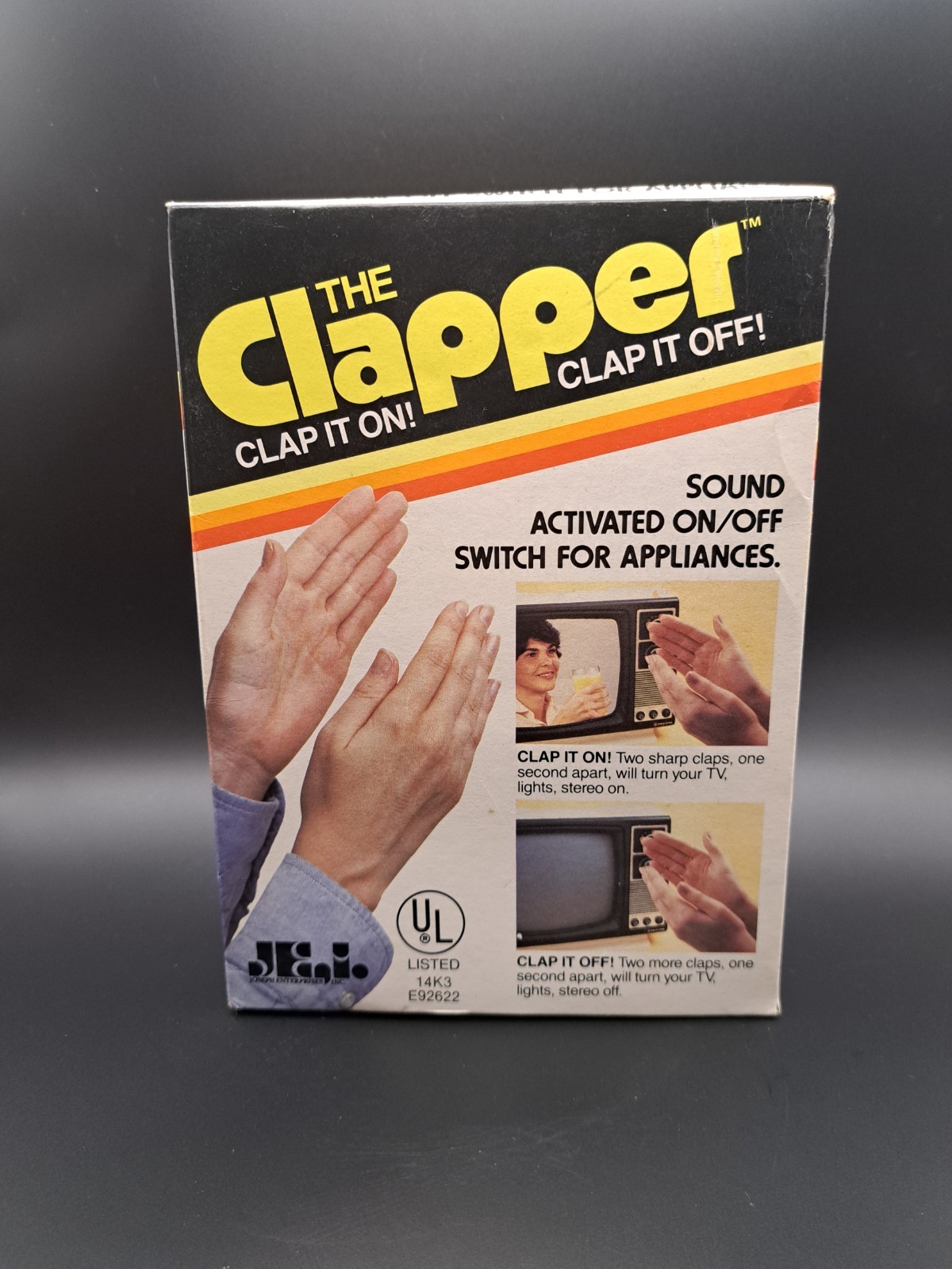 1980s NOS The Clapper As Seen On TV Clap On Clap Off Original Box Tested Works