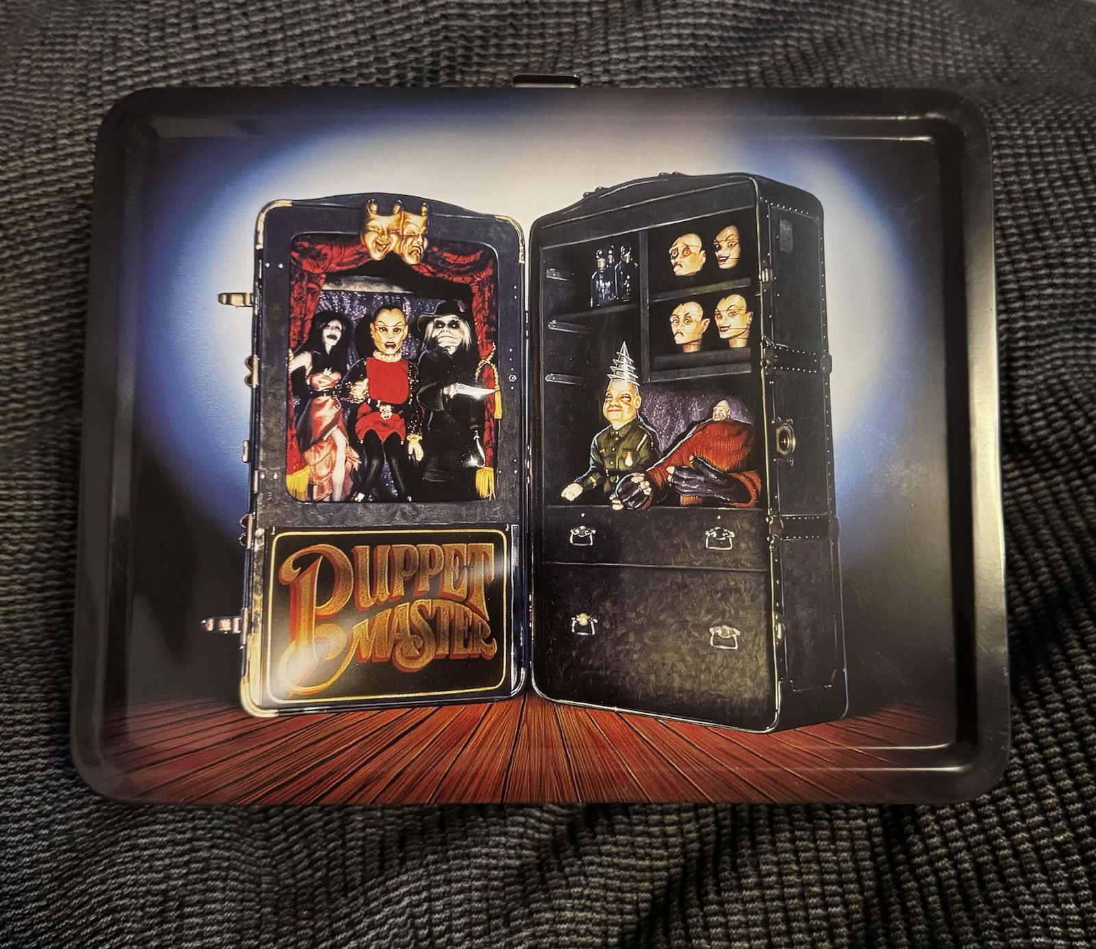 NEW PUPPET MASTER Full Moon Horror Movie TIN METAL LUNCH BOX 2022 WE04208 RARE