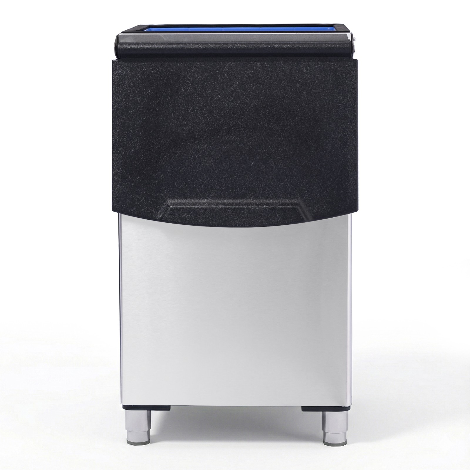 ICECASA 200lb Commercial Ice Storage Bin Stainless Steel Holder for Modular Head
