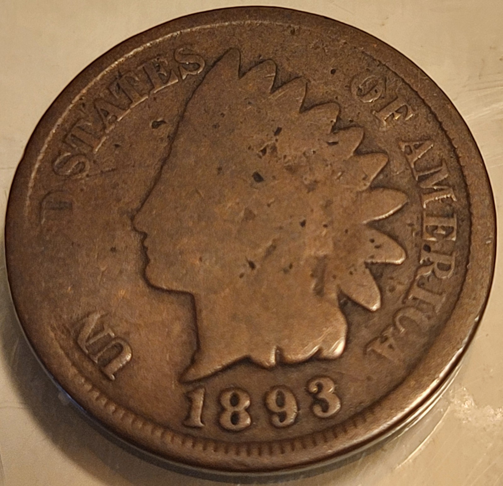 1893 Indian Head Cent Good Condition But You Decide!