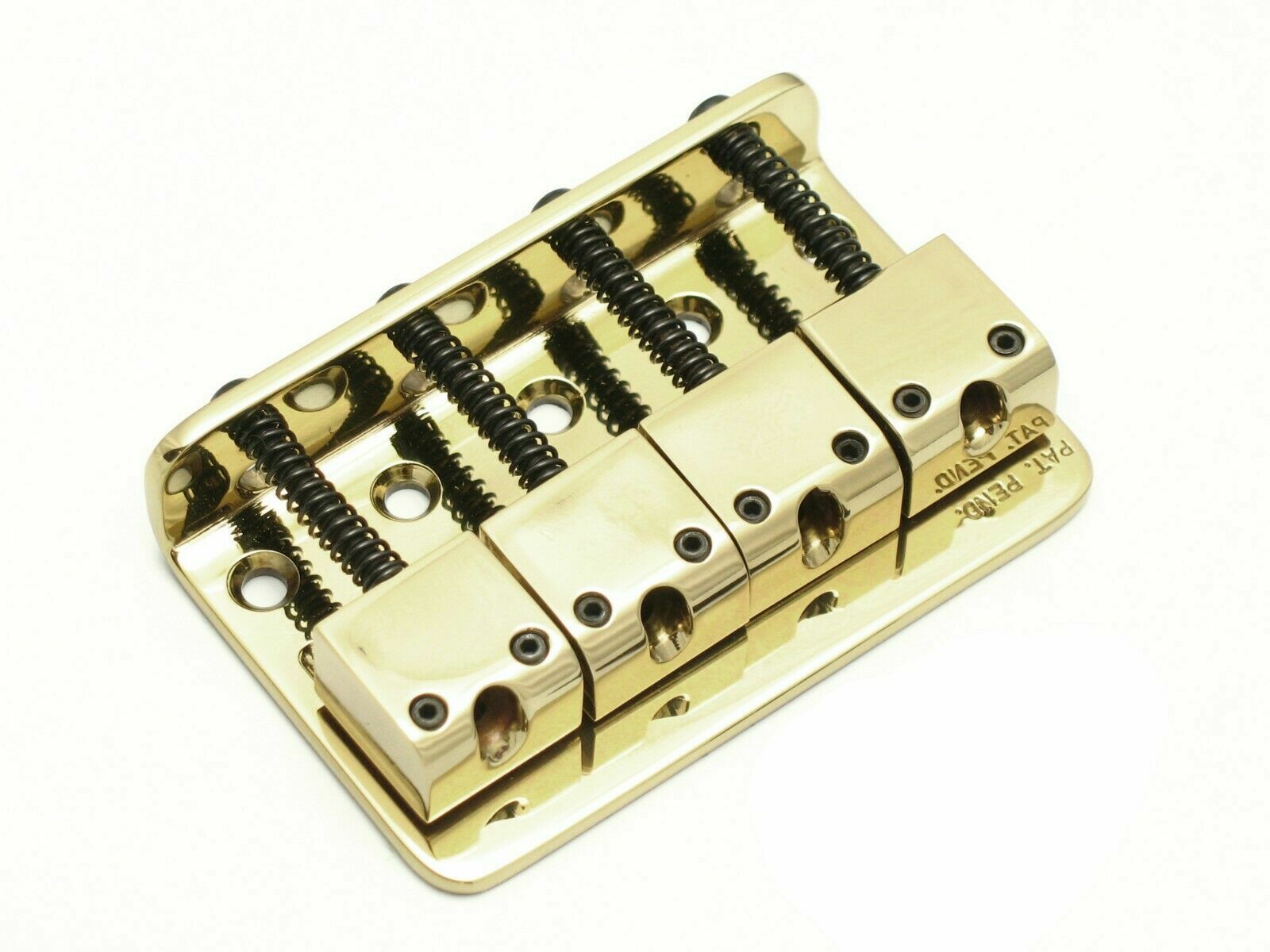 Kahler® Brass Bass Bridge - Genuine Kahler® Brass Factory Parts